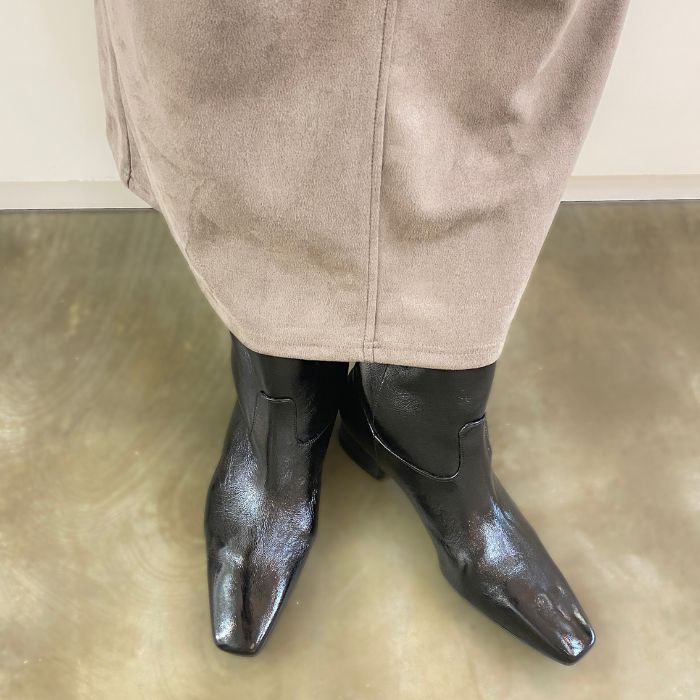 c*e様 【美品】FABIO RUSCONI レザー オープントゥ ミュール FABIO RUSCONI ] No.443 – SEVEN AND A HALF